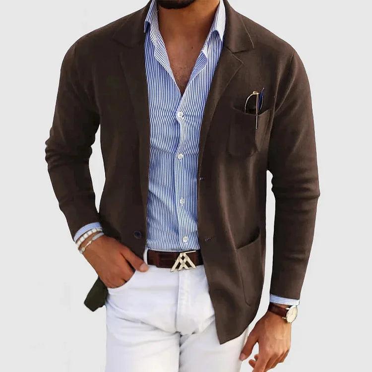 Noah – Elegant blazer med lommer for menn