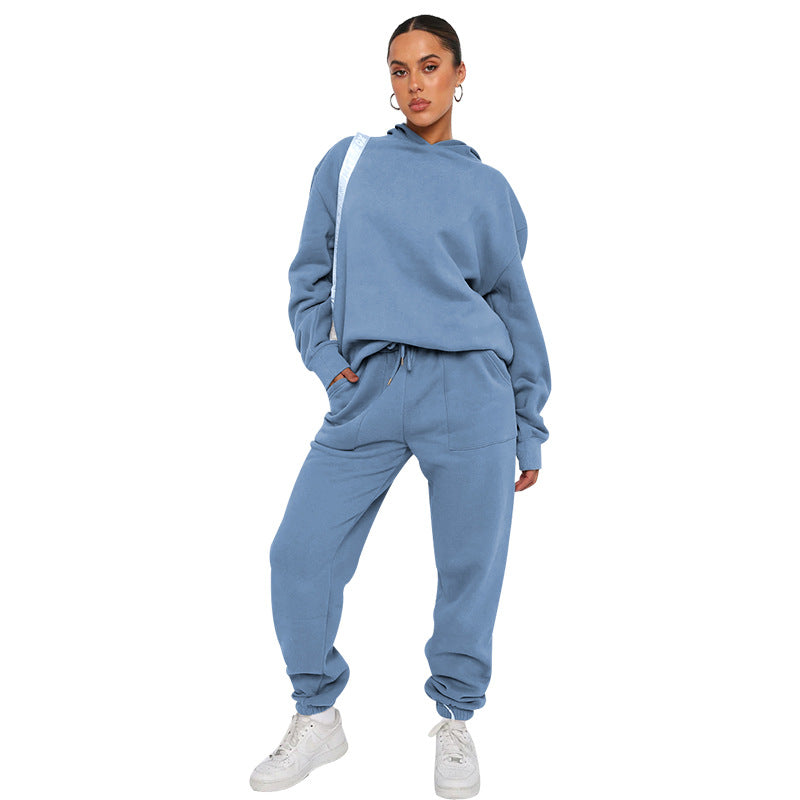 Minerva - Tilfeldig joggedress med hette for damer