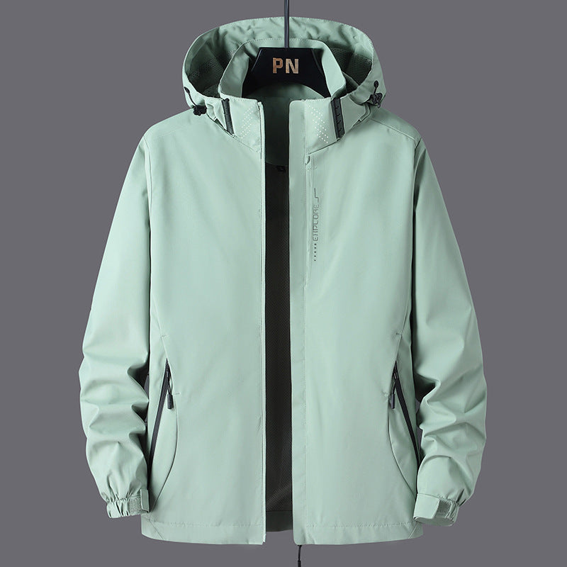 Reece - Elegant unisex-jakke med hette