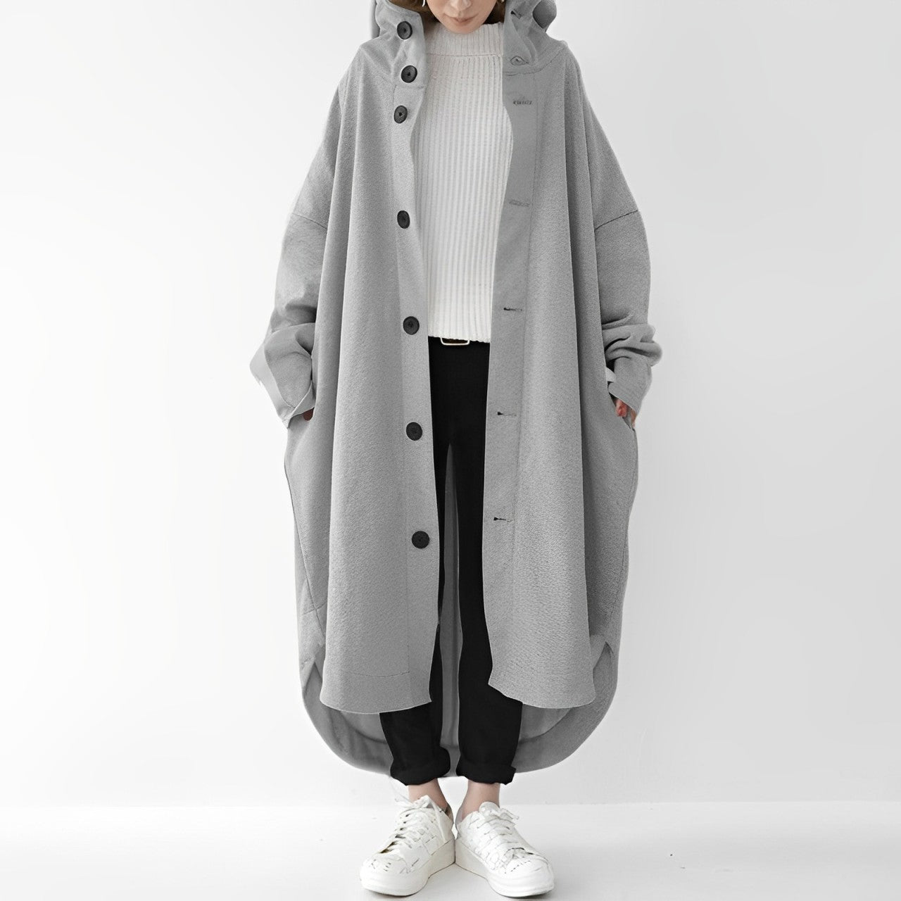 Cailyn – Lang trenchcoat for hverdagen
