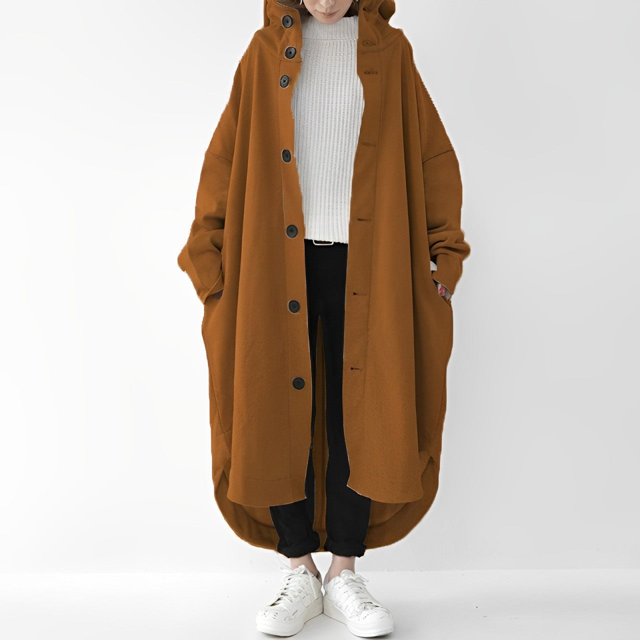 Cailyn – Lang trenchcoat for hverdagen
