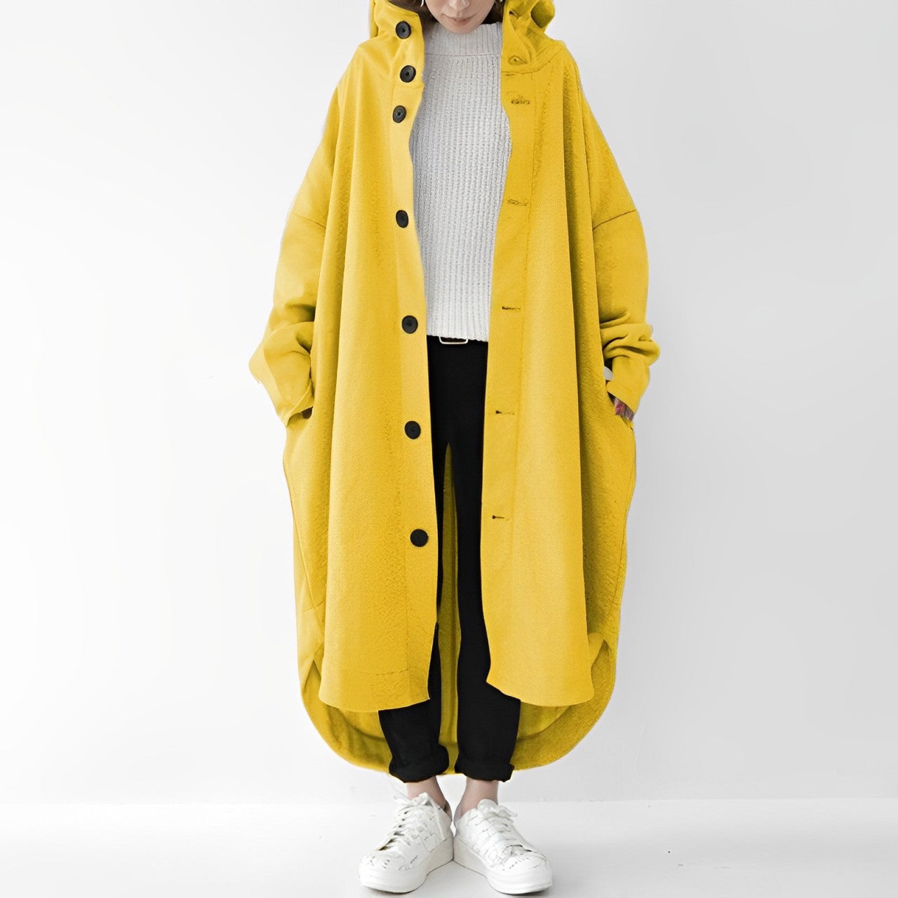 Cailyn – Lang trenchcoat for hverdagen