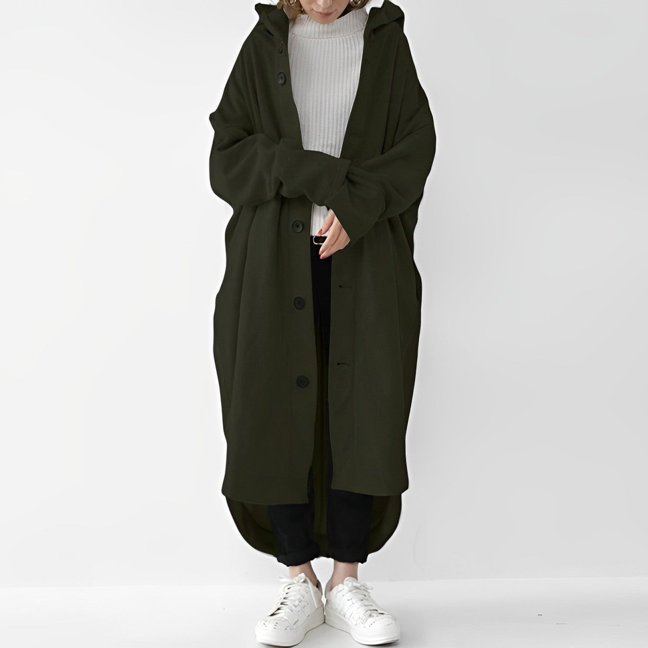 Cailyn – Lang trenchcoat for hverdagen