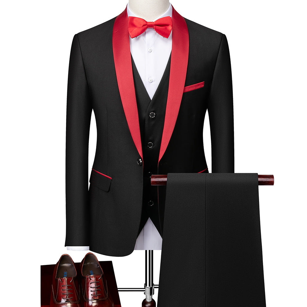 George - Formell 3-delt Slim-Fit-dress for herrer
