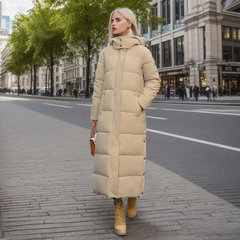 Paris – Brede Vinterjakke Lang