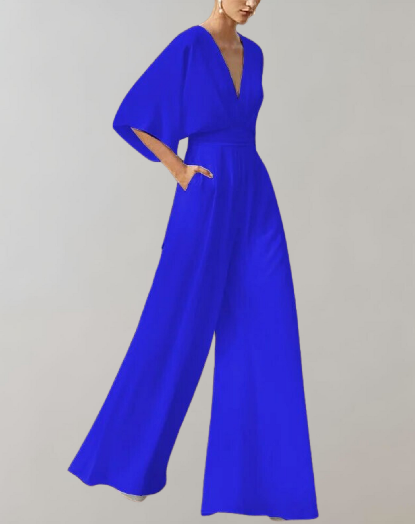 Yoko – Behagelig jumpsuit med vide ben