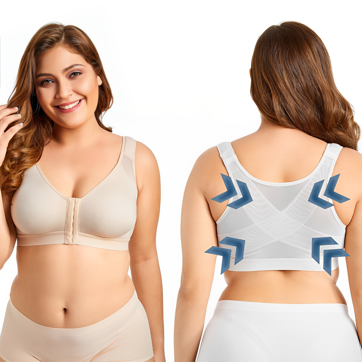 Chloe – BH for holdningskorreksjon 2-i-1