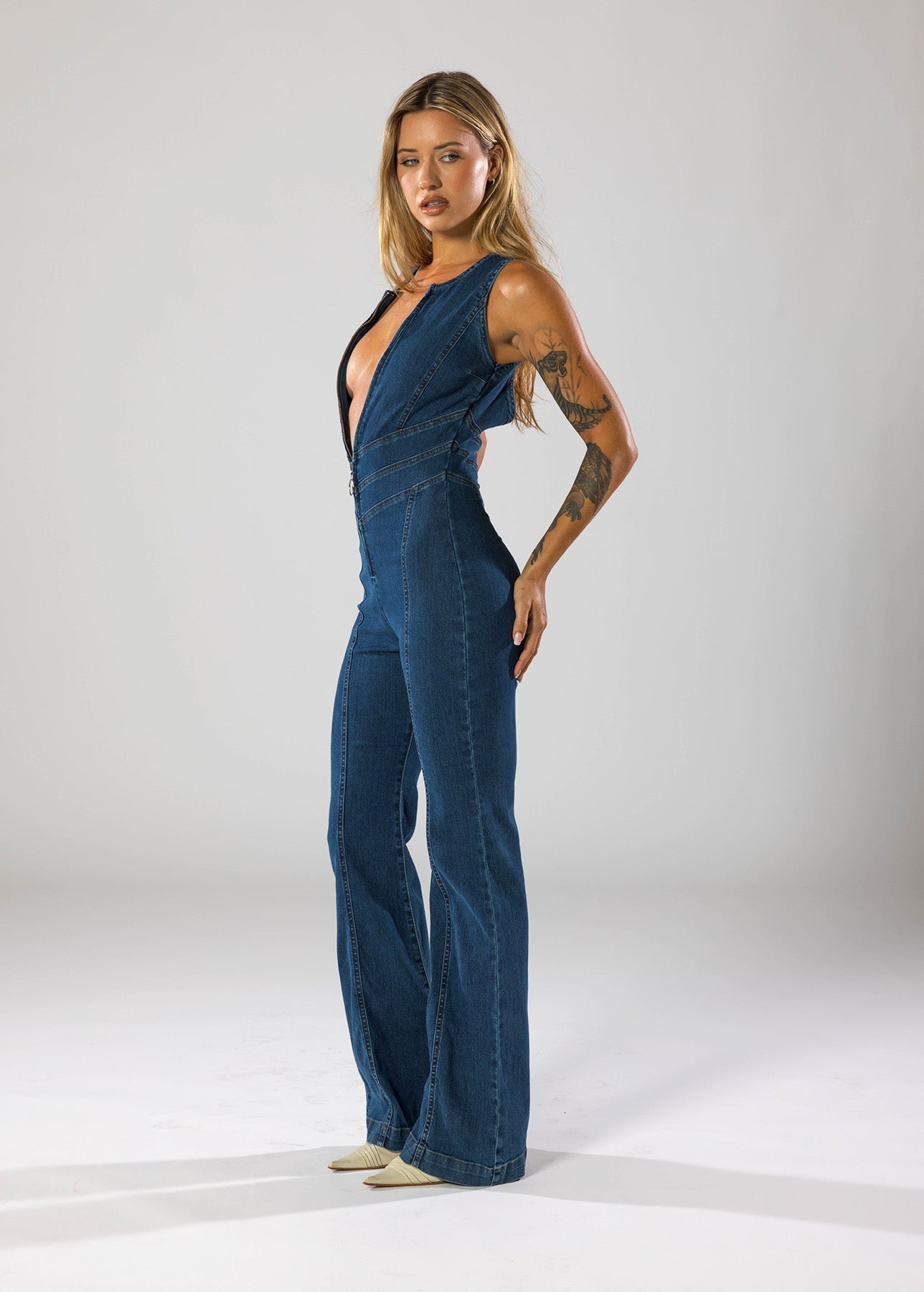 Vivienne – Kjeledress i Denim