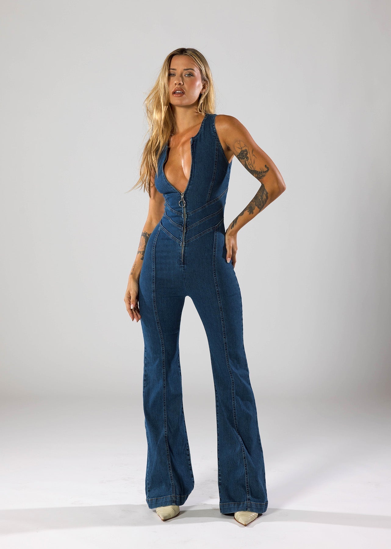 Vivienne – Kjeledress i Denim