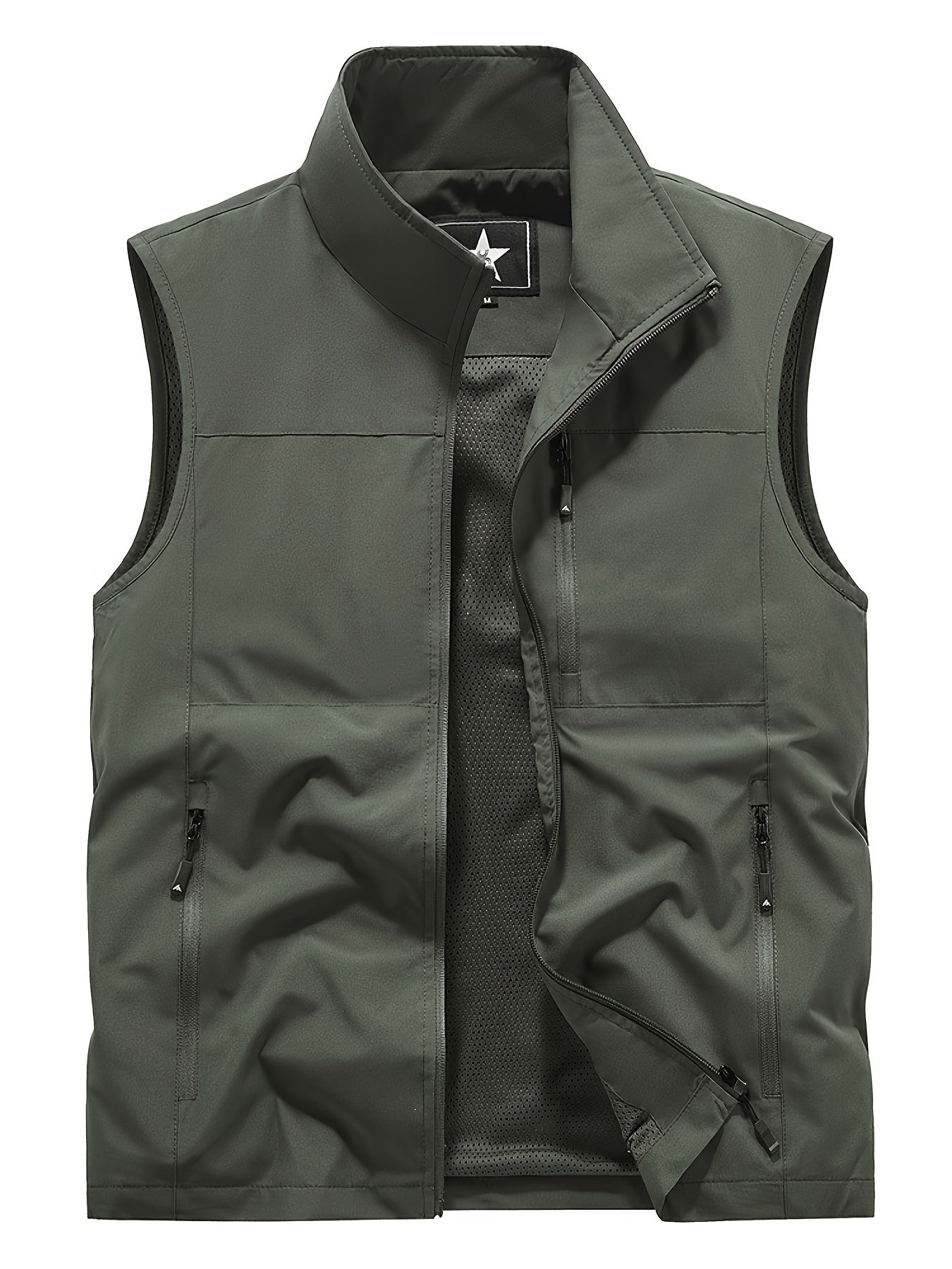 Enrico – Vest med glidelåslommer