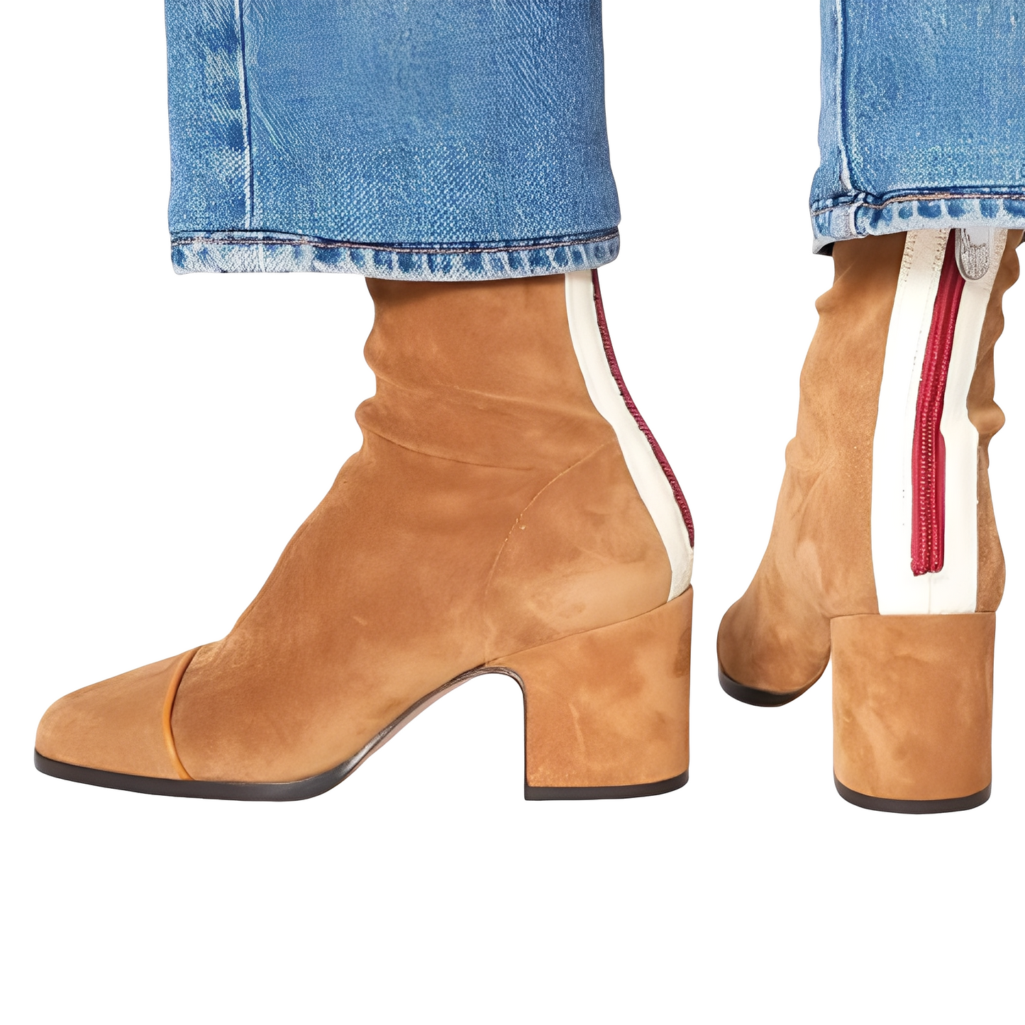 Juliana - Stilfulle støvletter med blokkhæl for damer