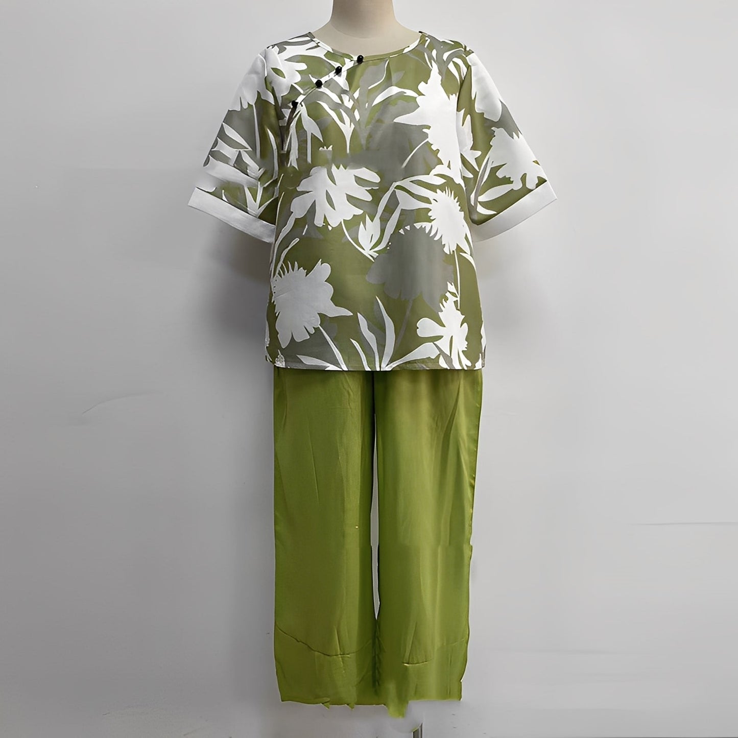 Hyasint - Skjorte og elegante bukser for kvinner sett