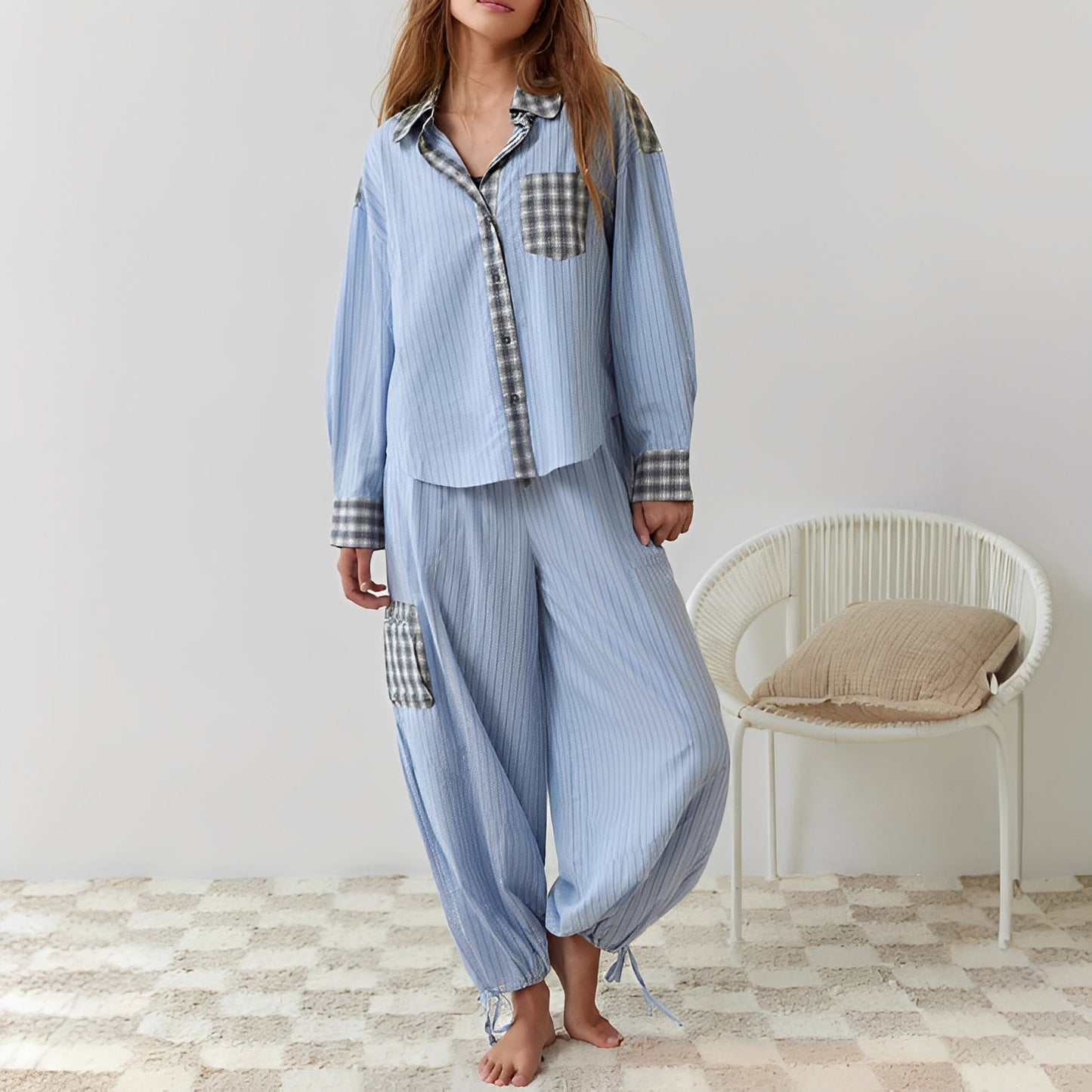 Elenora - Behagelig, uformelt todelt dame-pyjamas
