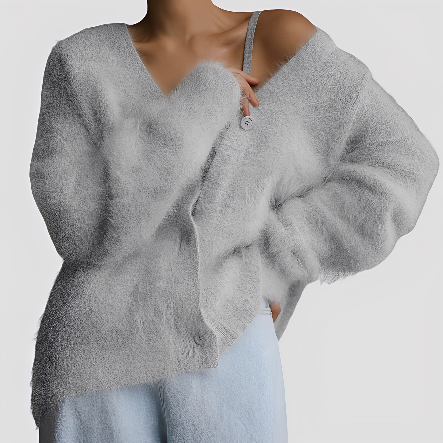 Lavena - Myke Oversize-Kasjmirgenser for Damer
