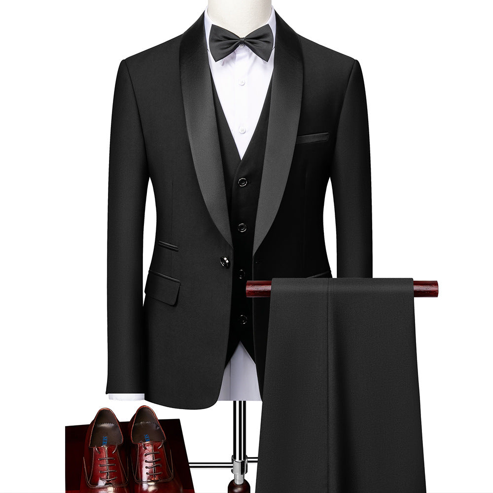 George - Formell 3-delt Slim-Fit-dress for herrer
