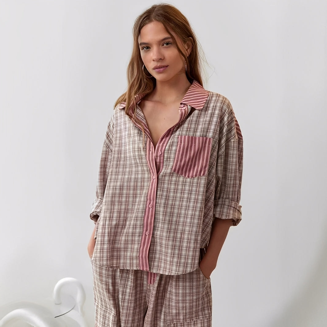 Elenora - Behagelig, uformelt todelt dame-pyjamas