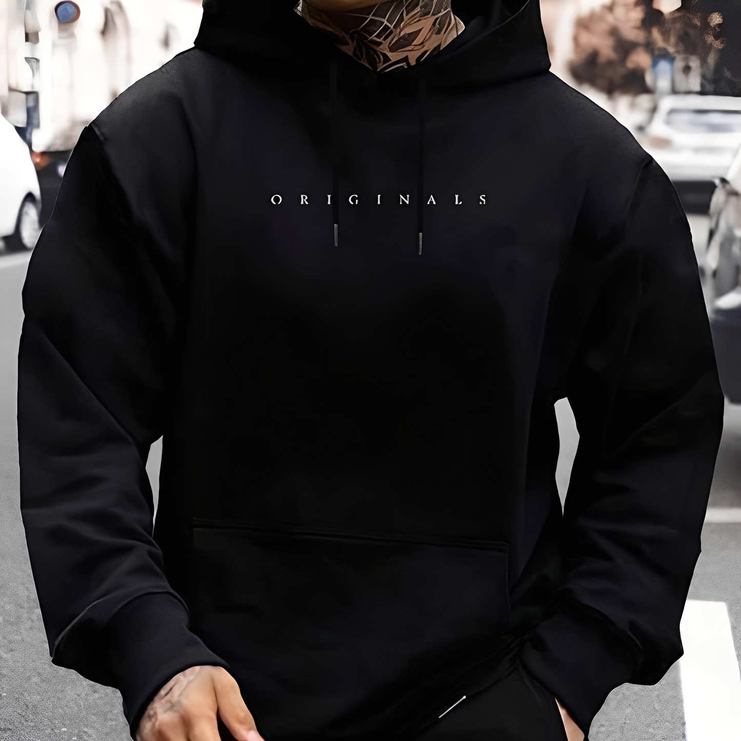 Jepson - Stilfull Oversize-Hoodie for Herrer