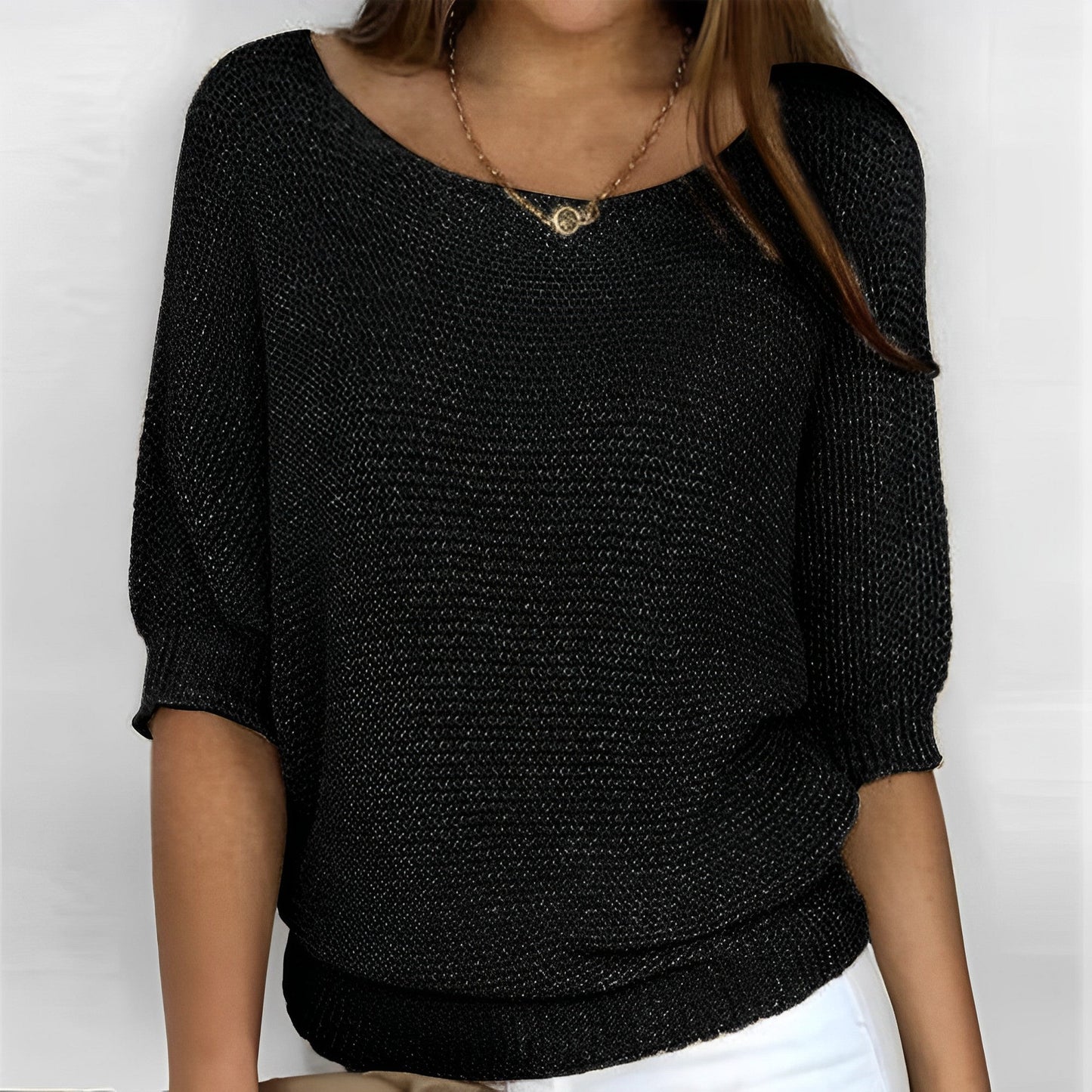Leonie – Elegante Halter-Genser-Skjorte