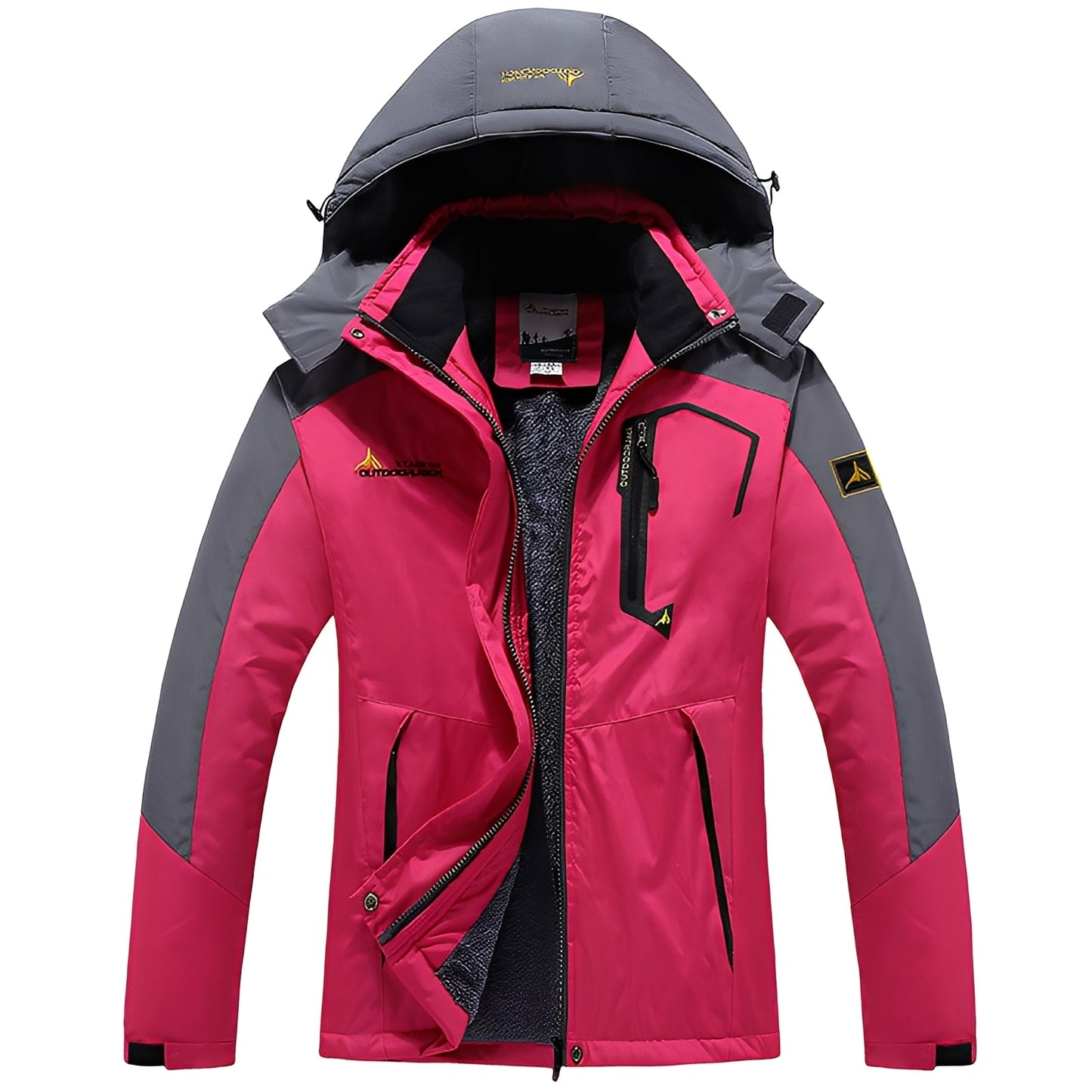 Heather - Stilfulle, med fleece-fôret vinterjakke for damer