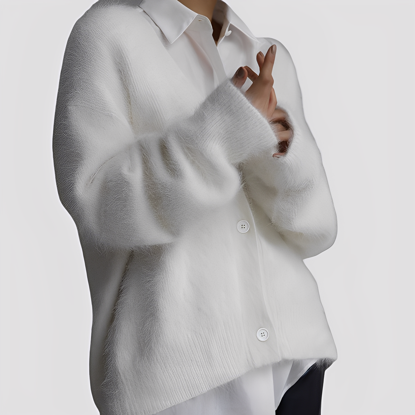Lavena - Myke Oversize-Kasjmirgenser for Damer