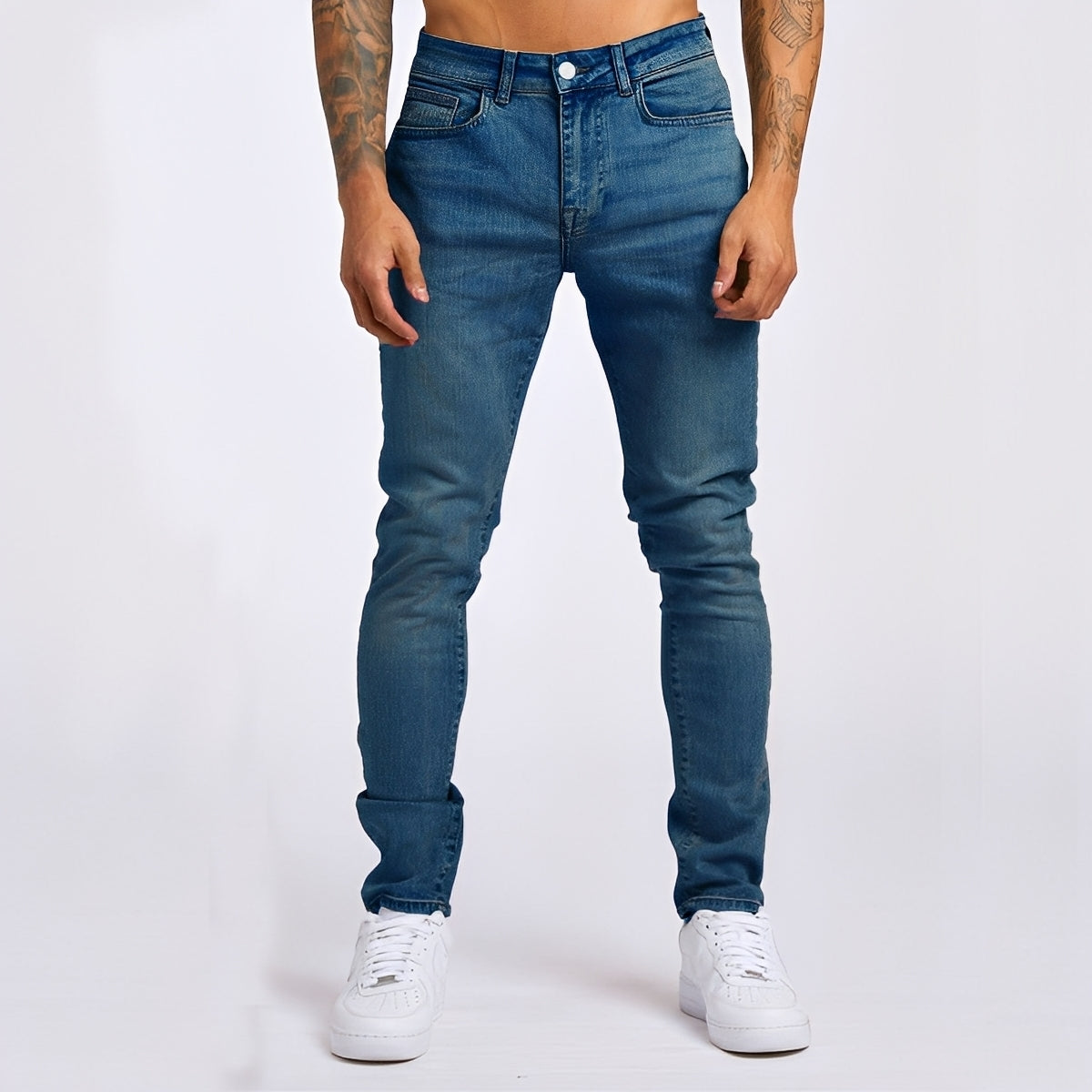 Radovan - Stilige slim-fit-stretchjeans for menn