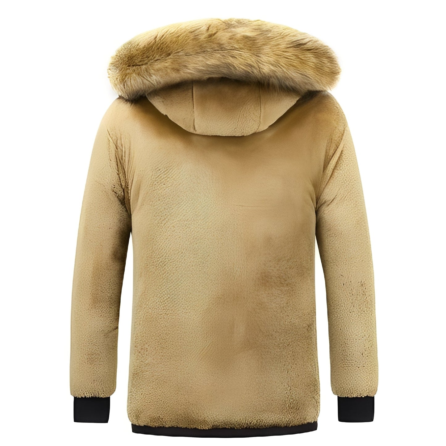 Crispian - Varm parka-jakke med avtagbar hette for herrer