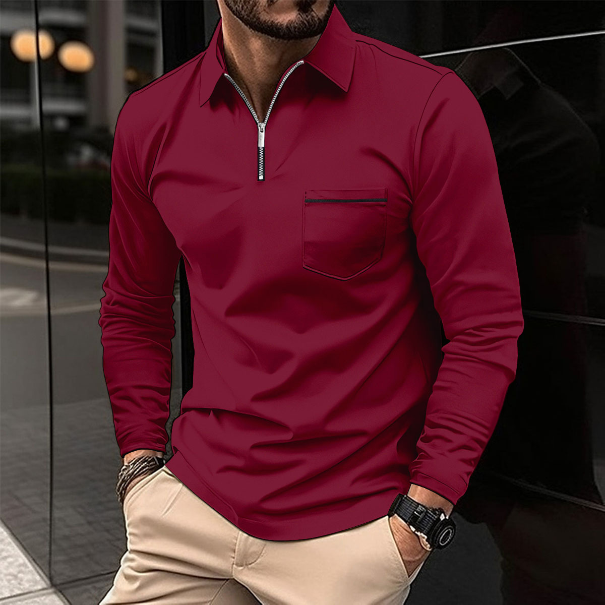 Romeo – Langarm Polo