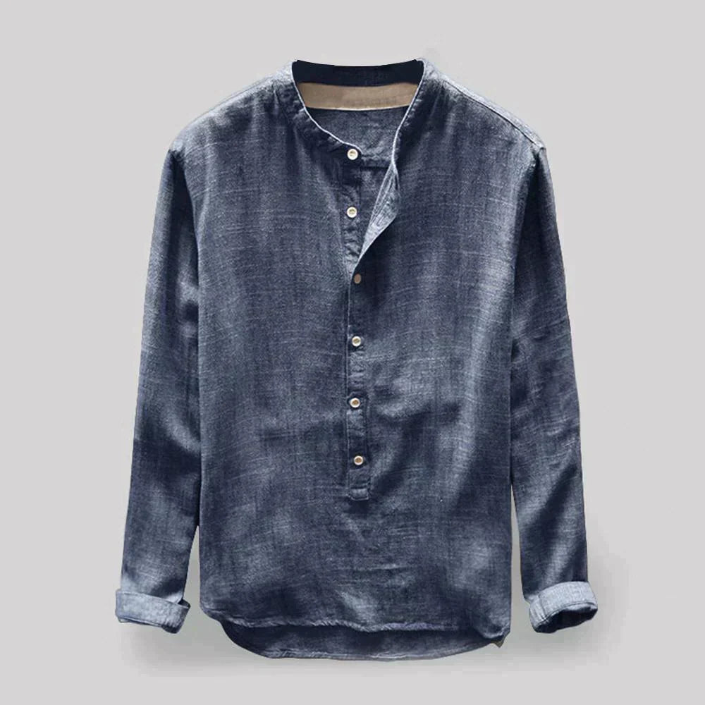 Henrik – Lin skjorte for menn