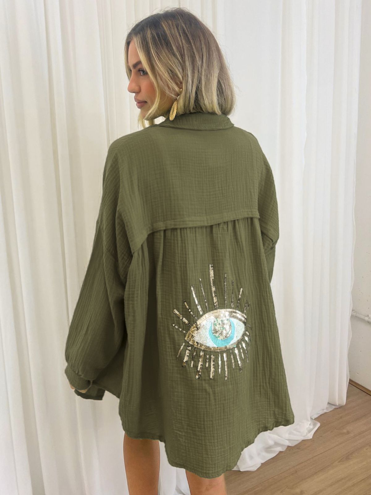 Giada – Kimono Brodert Oversize