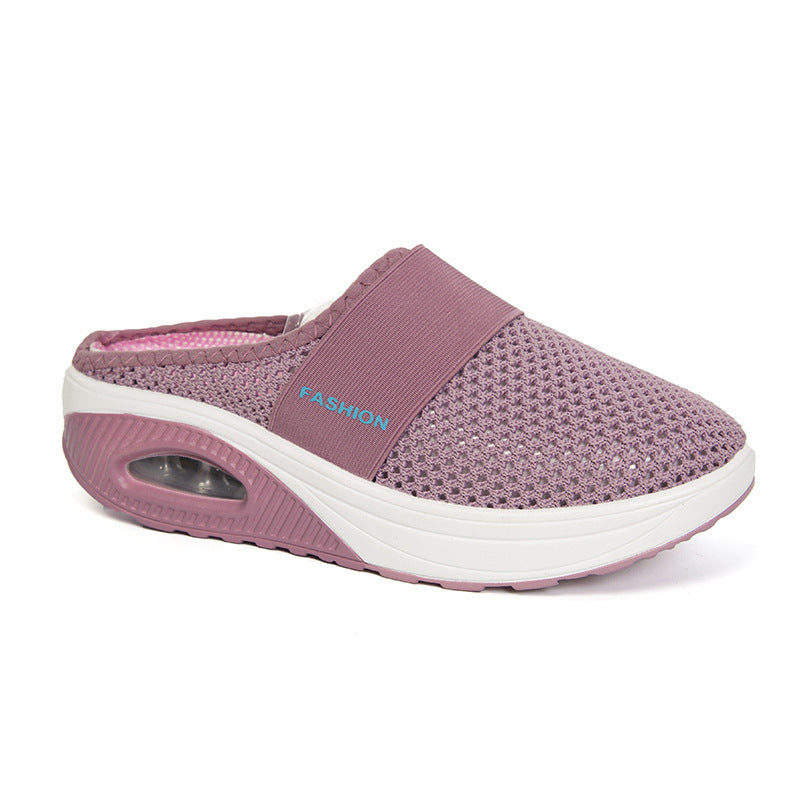 Wendi - Ortopediske Slip-On Kilesandaler for Kvinner