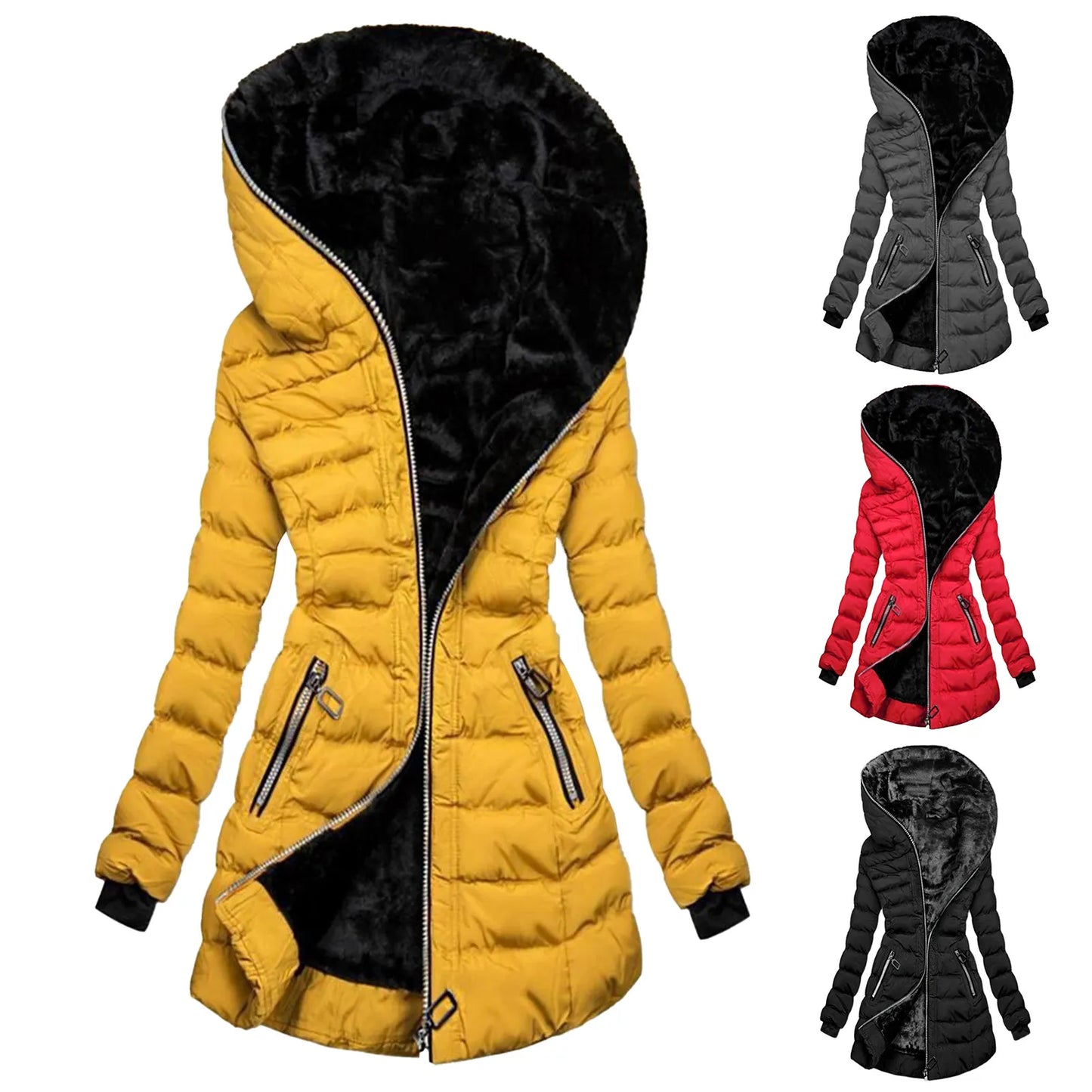 Lucia – Komfortabel Pullover-Mantel