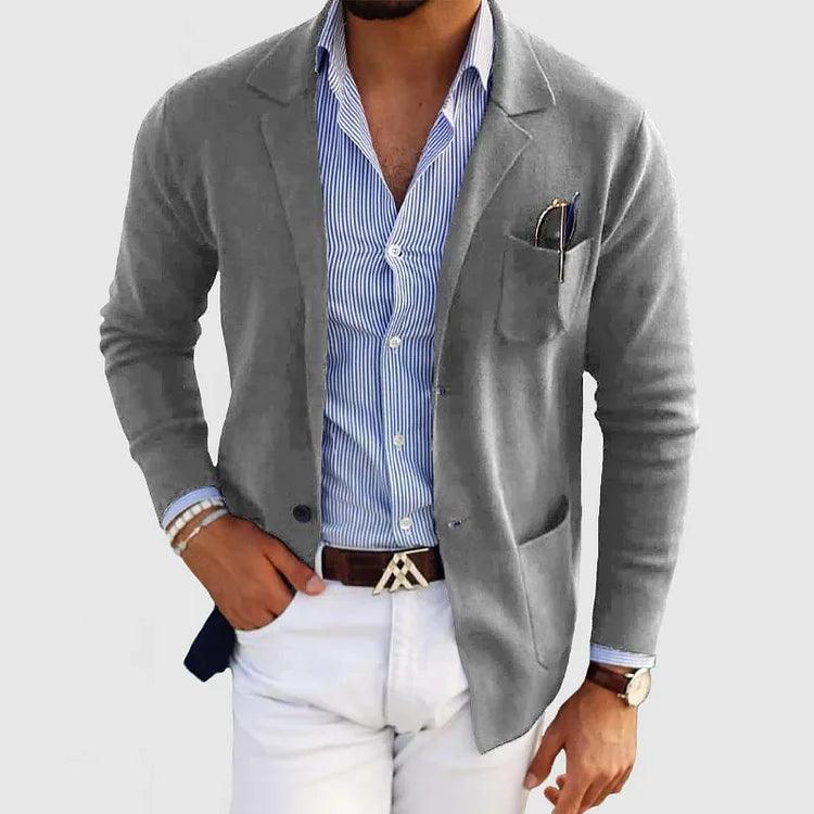 Noah – Elegant blazer med lommer for menn