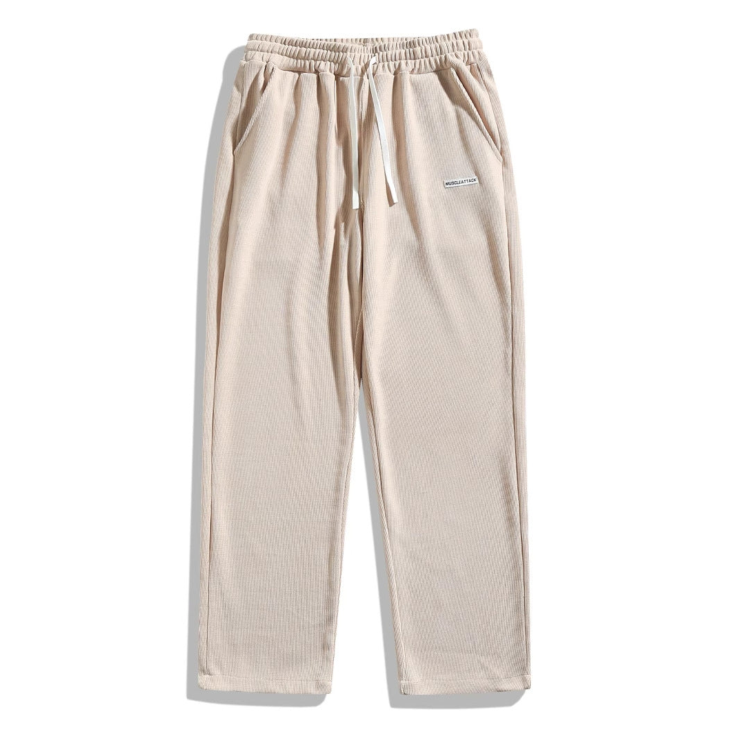 Kenrick - Rett kuttet cordbukse for menn