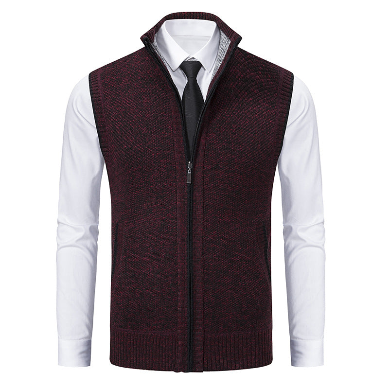 Samuel - Elegant vest med glidelås for herrer