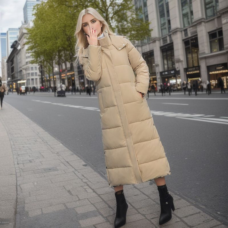 Paris – Brede Vinterjakke Lang