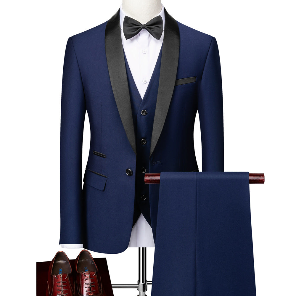 George - Formell 3-delt Slim-Fit-dress for herrer