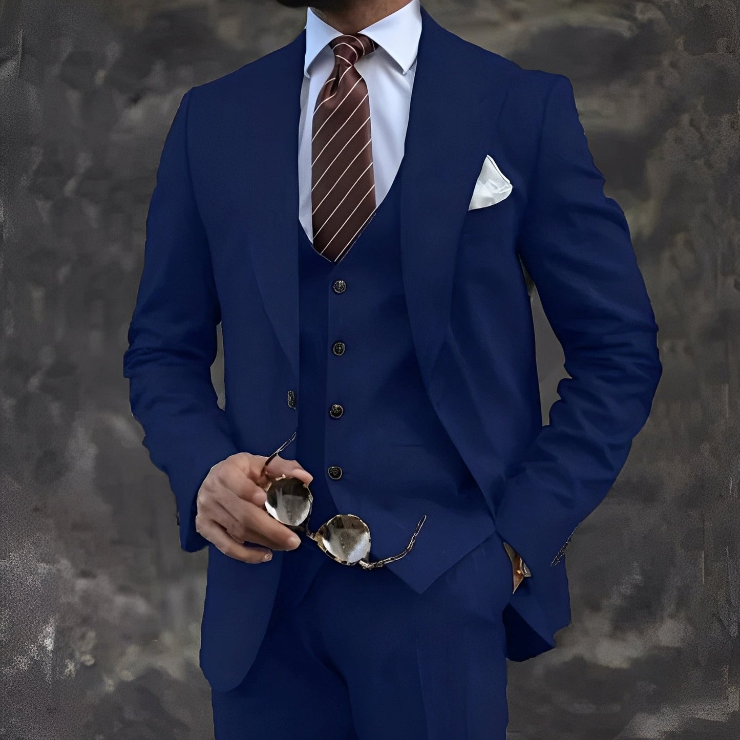 Cordell - Elegant, formell tredelt dress for herrer