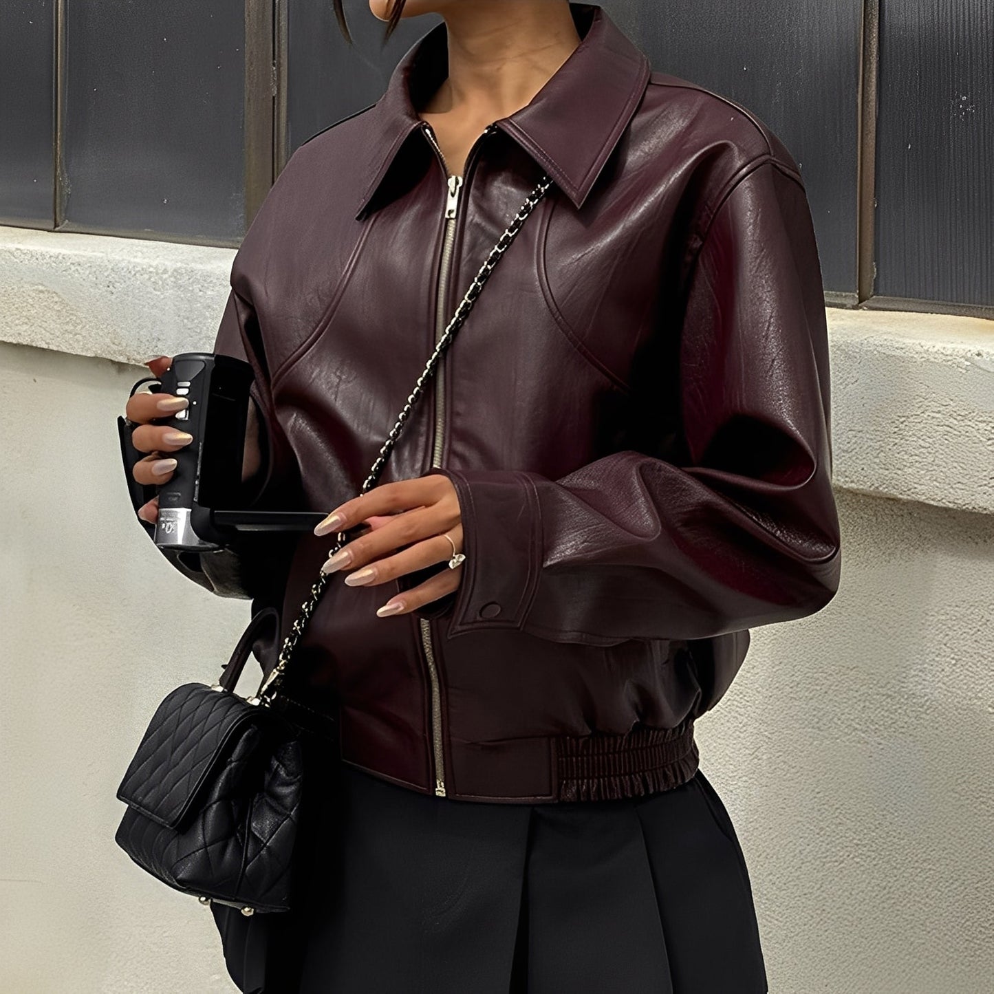 Hailie - Stilfulle, løs passform termisk jakke for damer