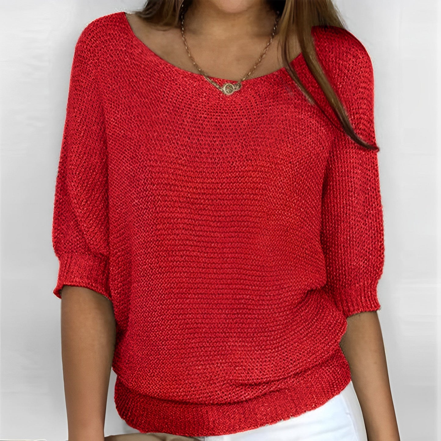 Leonie – Elegante Halter-Genser-Skjorte