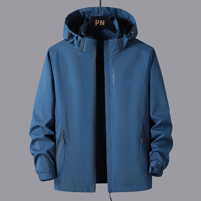 Reece - Elegant unisex-jakke med hette