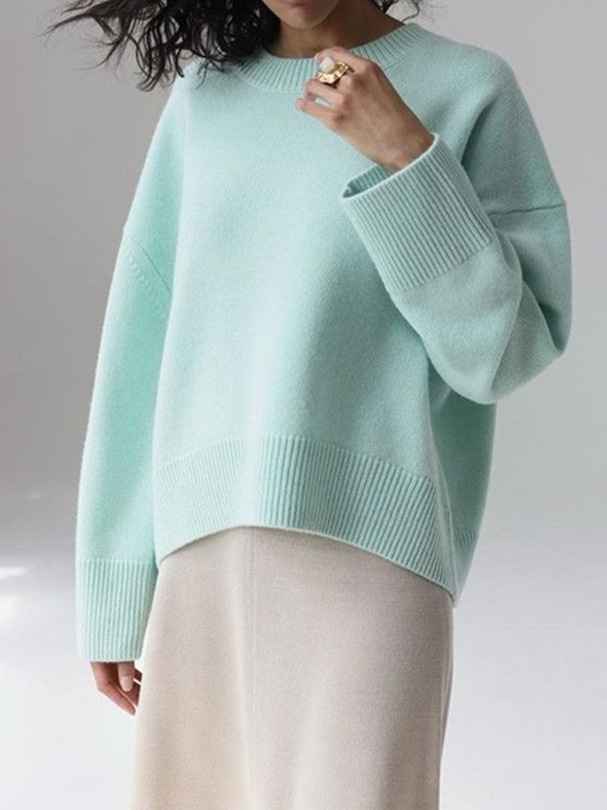 Amara – Oversized genser „Sukkerull“