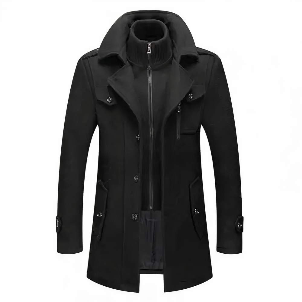 Grayson – Dobbelkrage Trend Herre Jakke