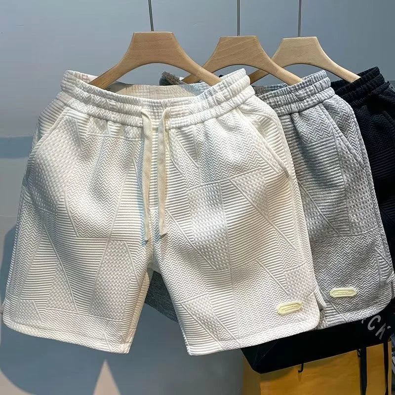Carl – Shorts herre mønster sikksakk
