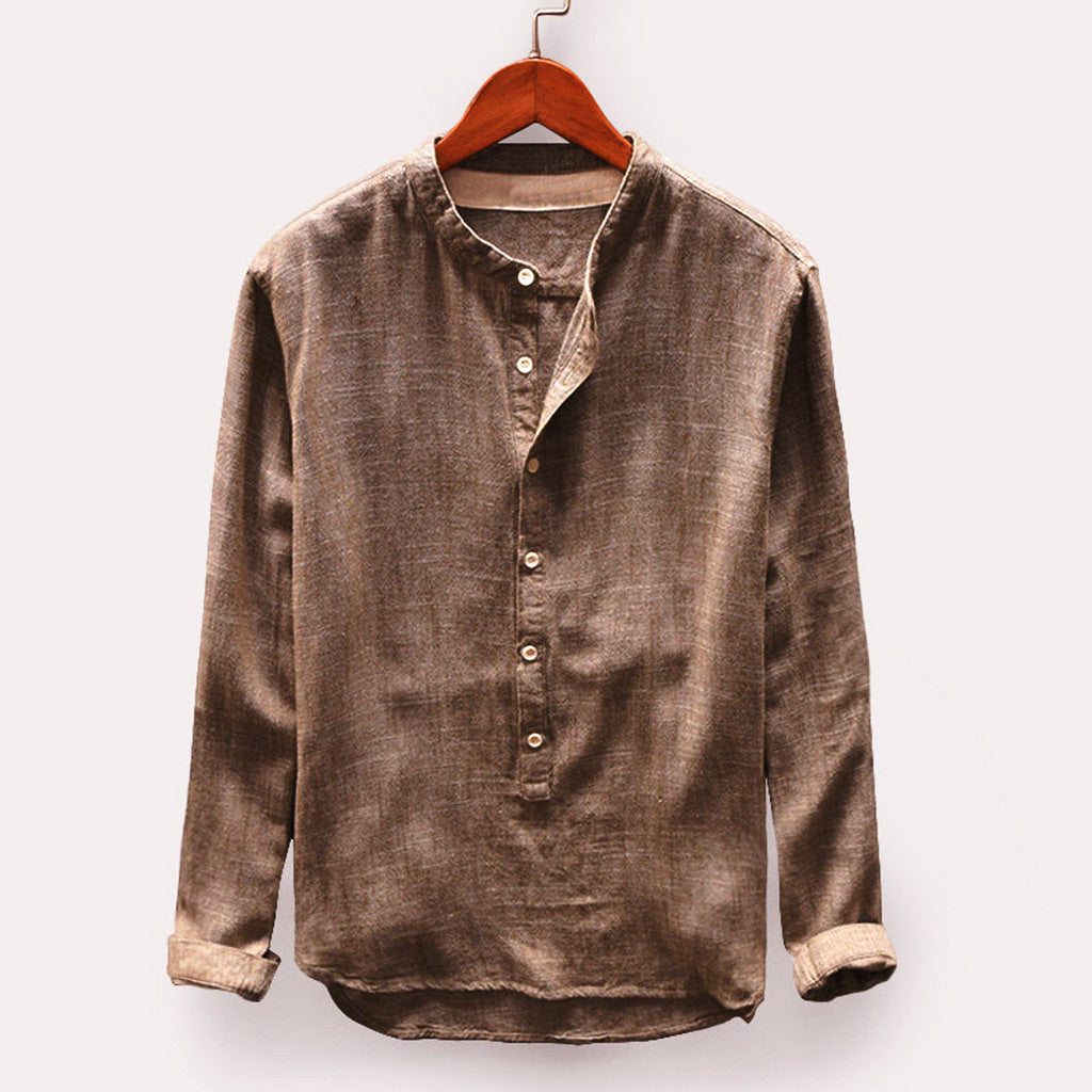 Henrik – Lin skjorte for menn