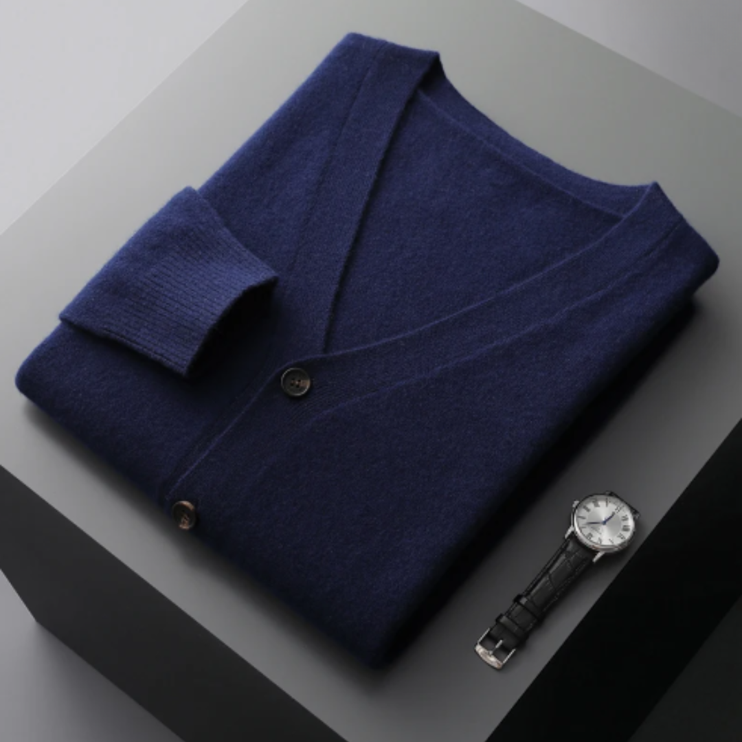 Ron – Cardigan Eleganse for Vinteren