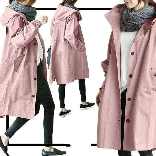 Maren – Trenchcoat Dame Lett Vanntett