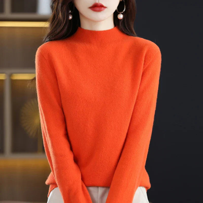 Carlotta – Elegant pullover med flette-mønster