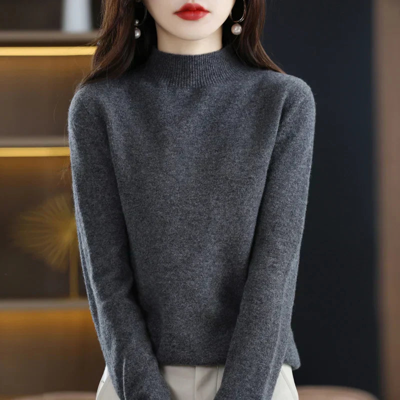 Carlotta – Elegant pullover med flette-mønster