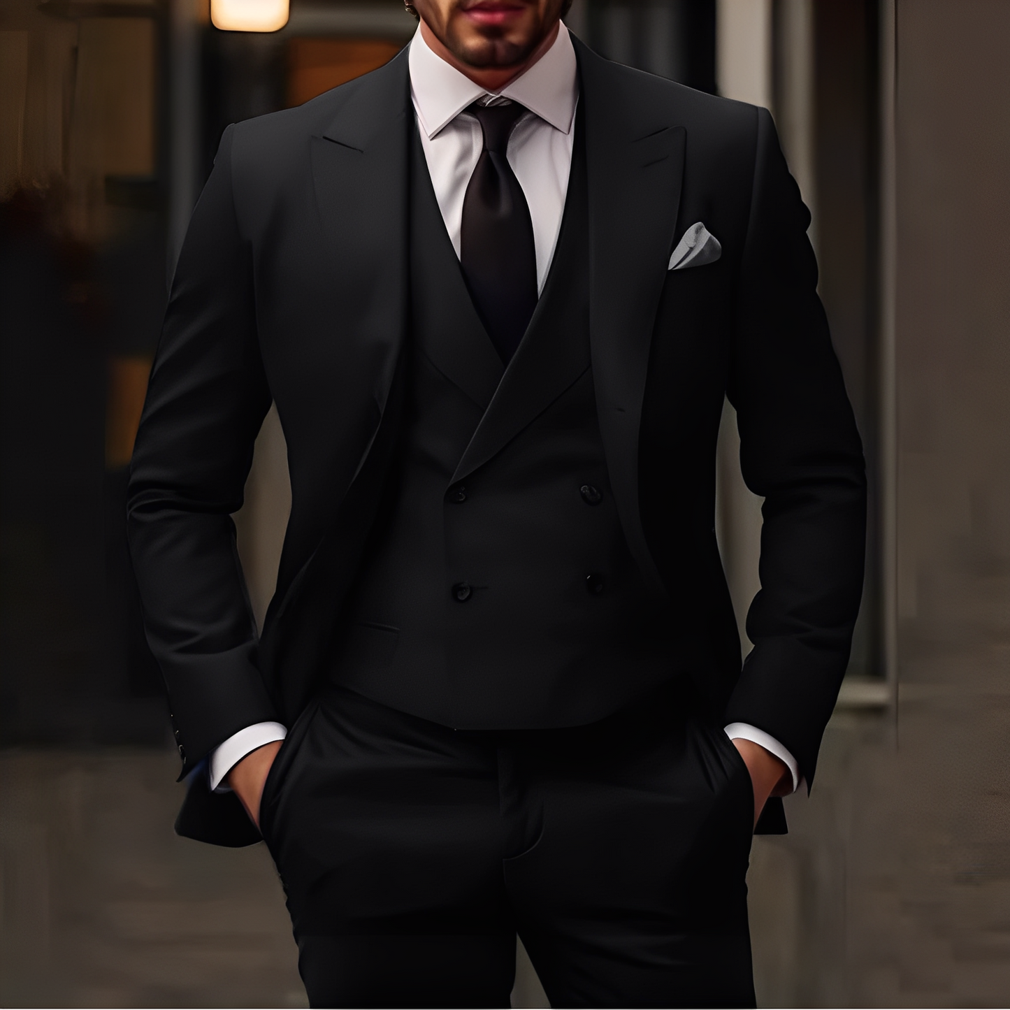 Darrel - Formell løs dress for herrer