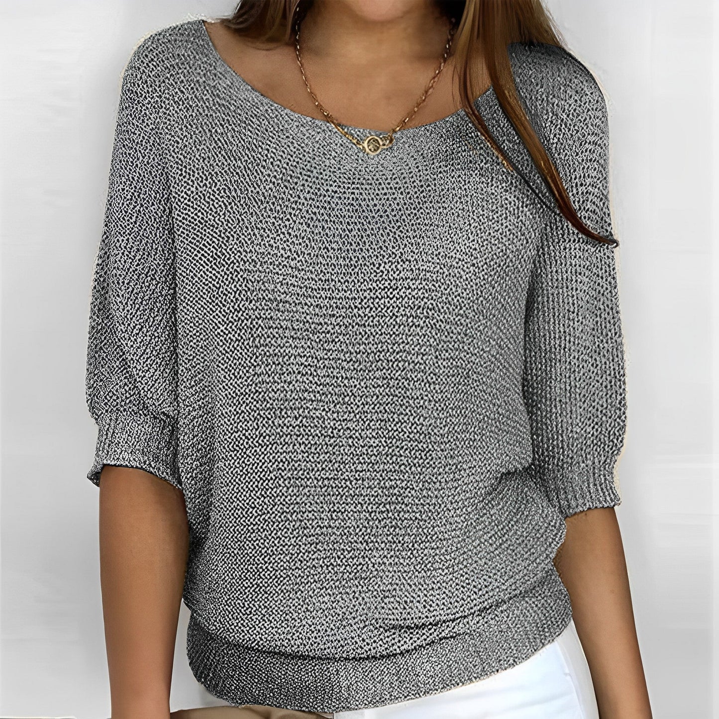 Leonie – Elegante Halter-Genser-Skjorte